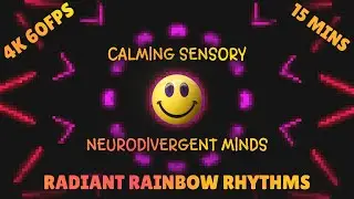 Pixel Harmony | 15 Minutes of Colourful Calm for Neurodivergent Minds ♾️ Autism 🌈