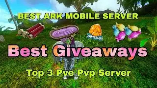 Best Ark Mobile Server In 2025 || Top 3 Ark Mobile Server Pve & Pvp Public Server