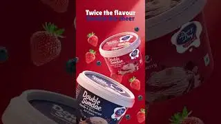 Perfectly paired flavours, just for you! #doublesundae #dairydayicecream