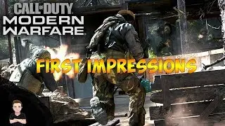 My first impressions of the Call of Duty Modern Warfare Alpha - 2v2 Gunfight Mode (PS4 Pro)