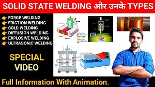 solid state welding process, friction welding, explosive welding, projection welding, cold welding