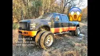 ALMOST LOST MY FRONT WHEELS. 8 WHEEL DRIVE OFF-ROAD FAIL