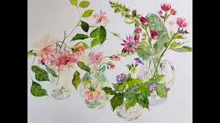 Flower Painting Course with Emma Burnett
