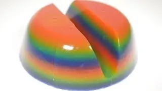 Learn Color Rainbow How to make Educational Toys Jelly Pudding Gummy