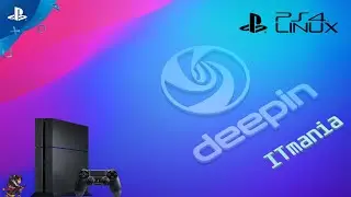 Is it ENCOM OS-12? NO! It's Linux Deepin 20.2.3 on PlayStation 4
