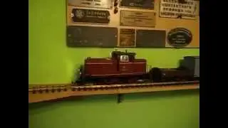 Покатушки в масштабе G. BR 260 DCC.