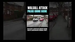 Walsall Police Crime Scene