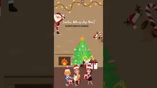 Santa, Where Are You | Super Simple Songs #shorts