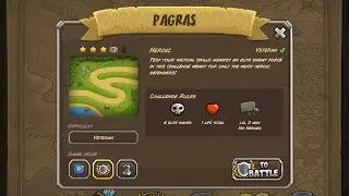 Kingdom Rush-Pagras- Veteran -Heroic For The  Win! (w/ commentary)