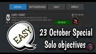 23th October mcoc special solo objective //Side Quest