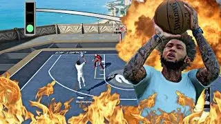 NBA 2k16 MyPark - NOBODY CAN GUARD THE BEST SHOOTER CAM! | 2 AGAINST 1 HANDICAP MYPARK GAMEPLAY