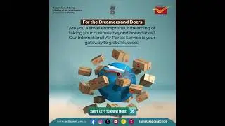 Unlock the world of possibilities with India Post international parcel service!