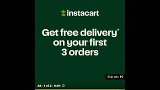 Instacart May 2023 YouTube Ad