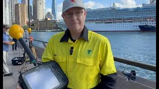 Fast 5G EMF Testing with SignalShark at Sydney Opera House - Channel Power & Extrapolation