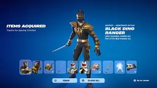 POWER RANGERS DINO THUNDER SKIN RELEASE DATE IN FORTNITE ITEM SHOP!