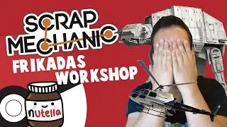 SCRAP MECHANIC | FRIKADAS WORKSHOP | Blueprints gameplay espa&ntilde;ol | Cromman