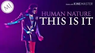 Human Nature (Instrumental live version) - Michael Jackson's This is it Studio Version
