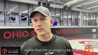 Ohio State Wrestling Club Coach David Rourke has a collaboration with the Ohio State varsity team