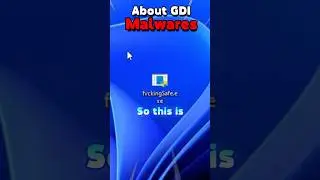 What Is a GDI Malware 🤔? #virus #tech #technology