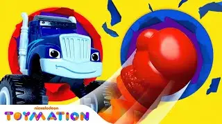 Surprise Punch Box #3 w/ Blaze, Crusher & Zeg! | Blaze and the Monster Machines Toys | Toymation