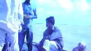 Going to Kharo Chan on boat, Thatta District