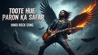 Toote Hue Paron Ka Safar 🕊️🔥 | Hindi Rock Anthem of Broken Dreams & Rise #rock #rockmusic #viral