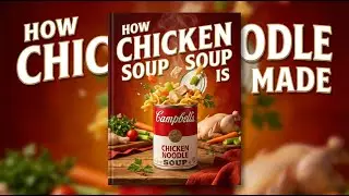 How campbell&rsquo;s chicken noodle soup is made in a modern factory process