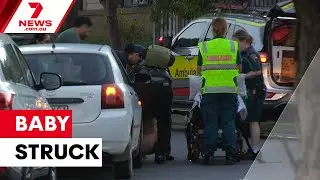 Baby critically injured after being hit by a car on the Gold Coast | 7NEWS