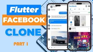(1/6) Build a Facebook Clone with Flutter and Firebase | Authentication users with Firebase