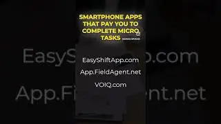 💰 3 Smartphone Apps That PAY You for Micro-Task #makemoneyonline #blogger #onlineearning #sidehustle