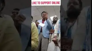 student protest at RTMNU for online exam #onlineexam #rtmnu #shorts #rtmnuexam