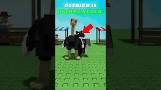 The Ostrich is OVERPOWERED in Grow a Garden #growagarden