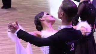 Andrei Gabriel - Nikita Kristensen DEN, Slow Foxtrot | WDSF European Championship Youth Standard