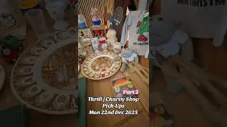 Забор подержанных вещей из благотворительных магазинов - понедельник, 22 декабря 2025 г., часть 2...