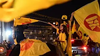 Kurdistan's KDP party supporters celebrate Iraq's general election victory in Arbil | AFP