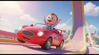 Ding Ding! It&rsquo;s a Bumpy Ride! | Fun Car Adventure Song for Kids | Nursery Rhymes & Song for Children
