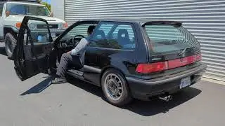 HKS Exhaust on 1991 Civic Si