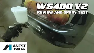 Testing the iwata ws 400 v2 for clear coat 