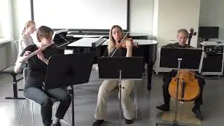 John Powell: Romantic flight (HTTYD), Arranged for piano, flute, violin and cello by Anja Goller