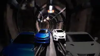 Subway Tunnel Drift Battle &ndash; R34 vs LFA FPV Mini Race! 🚗💨 #FPVToyRacers #SubwaySprint #MiniRace #FPV