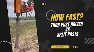THOR POST DRIVER VS AUSSIE SPLIT POSTS