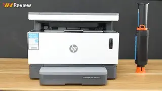 ✅VnReview - Trải nghiệm m&aacute;y in HP Laser Neverstop 1200w: đổ mực chưa bao giờ 