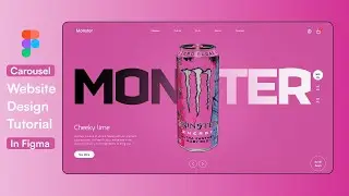 Figma tutorial: Professional Carousel Website UI Design in Figma