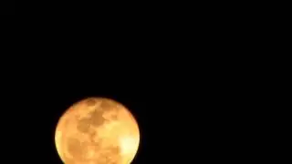 super moon: 50 seconds moonrise meditation