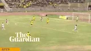 Goalkeeper throws ball into own net in Ethiopian Premier League