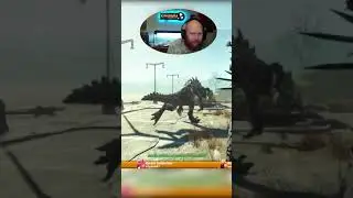 Deathclaw YEET! Slapped with Cito's Bat!