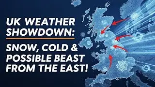 UK Weather Showdown:Snow,Cold & Possible Beast from the East!#UKWeather #SnowAlert #BeastFromTheEast
