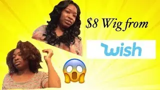 Unboxing of $8 Wig from Wish