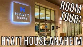 Hyatt House Anaheim Room Tour: Den Guestroom (King + Sofa Bed) | Steps from Disneyland, California