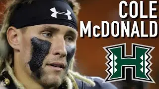 The Hawaiian GUN-SLINGER 💪🏽 Cole McDonald Hawaii Highlights